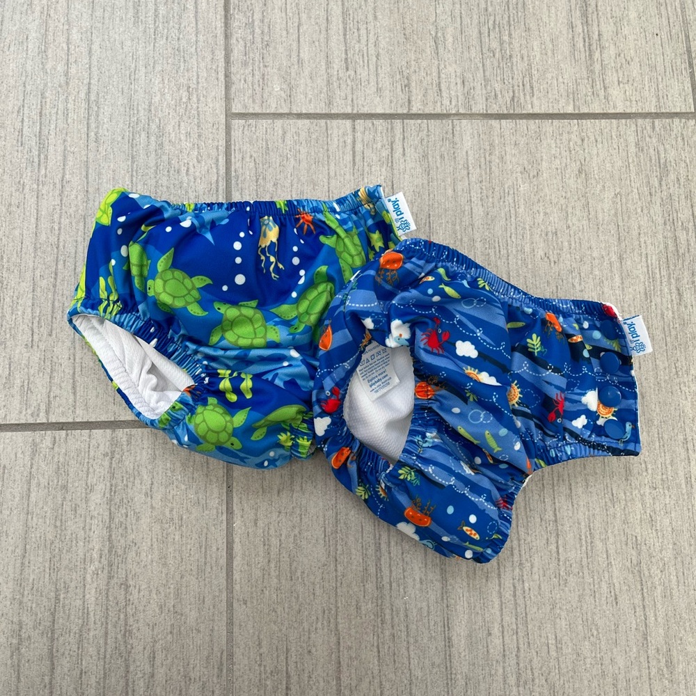 2 for $12 - i play reusable swim diapers